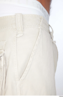 Lyle beige cargo pants casual dressed hips leg 0003.jpg